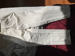 Pantalón Zara Beige Algodón/Sintético