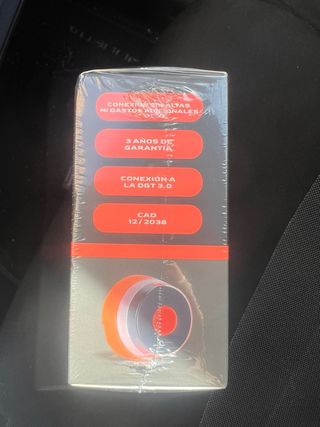 Baliza de emergencia sin abrir