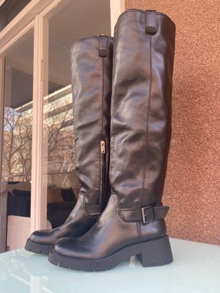 Hermosas Botas altas Zara negras