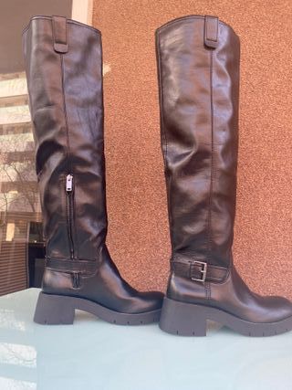 Hermosas Botas altas Zara negras
