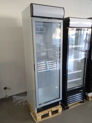 Armario Refrigeración/Congelador Inox/Cristal