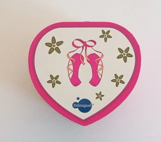 Caja de música y joyero corazón