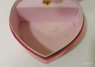 Caja de música y joyero corazón