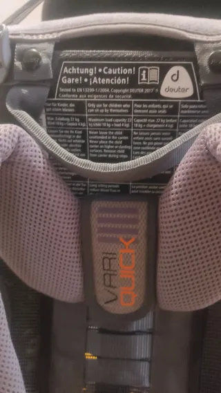 Mochila portabebés Deuter Comfort Kid 1 Plus