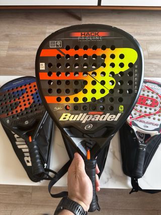 3 Palas de Pádel Bullpadel y Dunlop