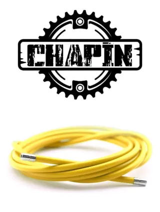 Funda freno amarilla para bicicleta