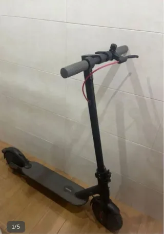 Patinete eléctrico negro xiaomi