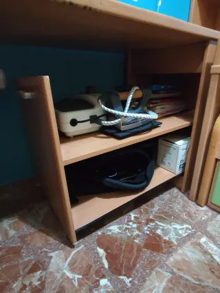 Dormitorio juvenil modular 2 camas nido