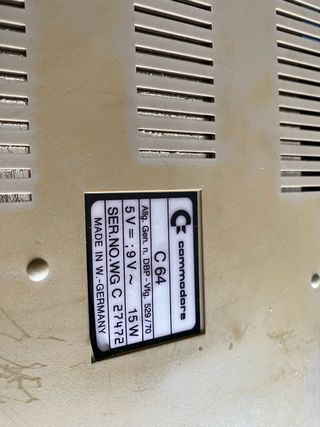 Commodore 64 Silver Label