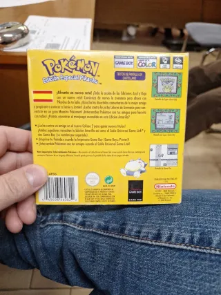 Game Boy Pokémon Edición Especial Pikachu