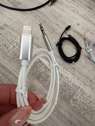 Cables Auxiliares iPhone (Lightning/Jack)