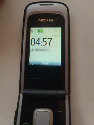 Teléfono Móvil Plegable Nokia Negro