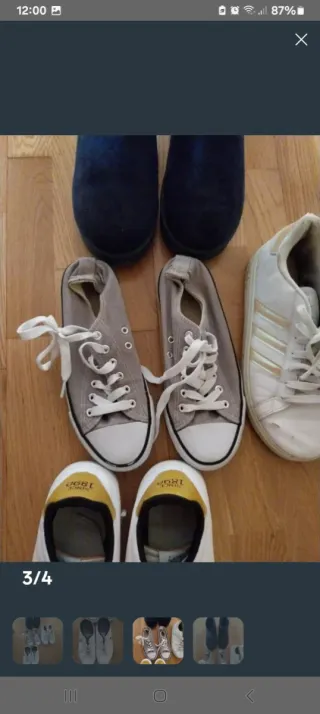 Calzado variado: Botas, zapatillas y deportivas