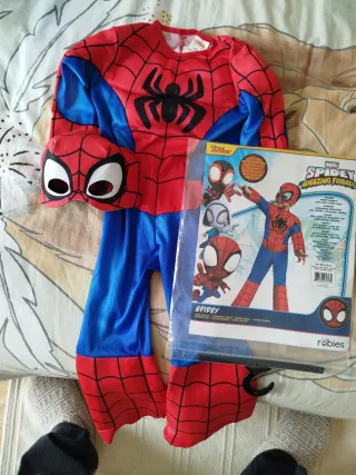 Disfraz Spidey, Spiderman, Talla 3-4