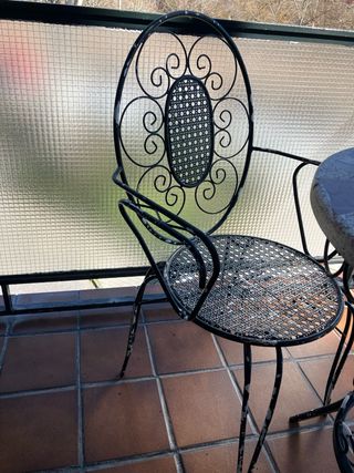 Mesa y 2 Sillas Jardín