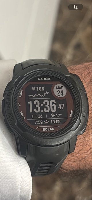 Reloj Garmin Instinct Solar 2S + Correas