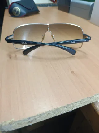 Gafas de sol Rayban vintage gris oscuro degradado