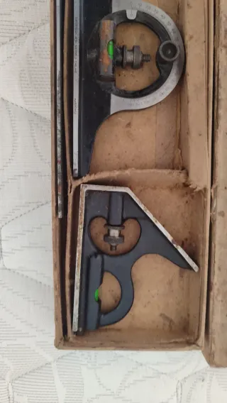 Juego de escuadra de precisión Universal Vintage