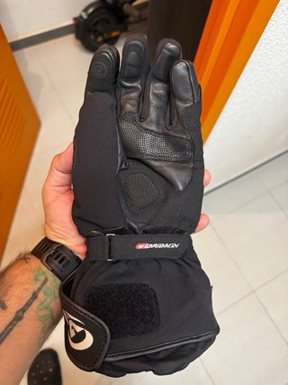 Guantes Garibaldi Moto Calefactables
