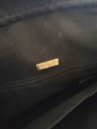 Bolso Maletín Tous Negro y Marrón