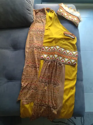 Disfraz Tribal Africano Niño T 10-12