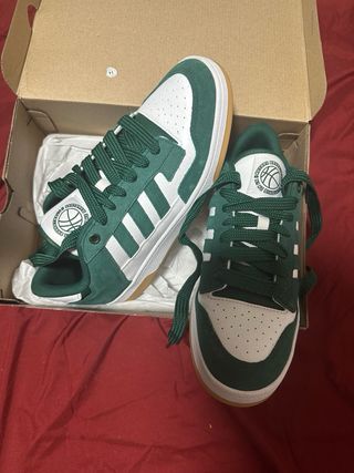 Adidas Rapid Court Low Verde/Blanco