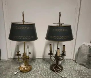 Lámparas bouillotte vintage