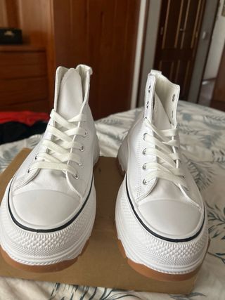 Zapatillas Converse Blancas Plataforma