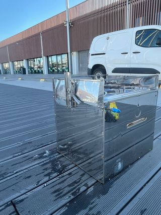 Cocina de gas para barco con horno