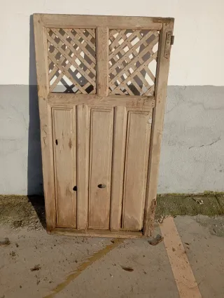 🇪🇸Puerta madera antigua alacena despensa🇪🇸