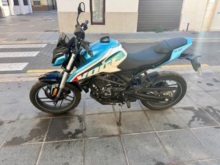 Moto VOGE 123 Naked Azul/Negro