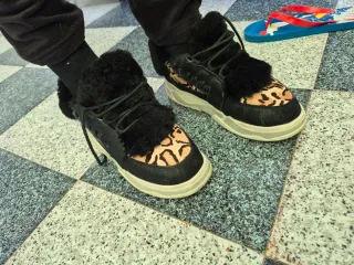 Mou Sneakers Mujer Negro/Multicolor