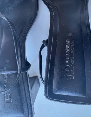 Sandalias Pull&Bear Negras
