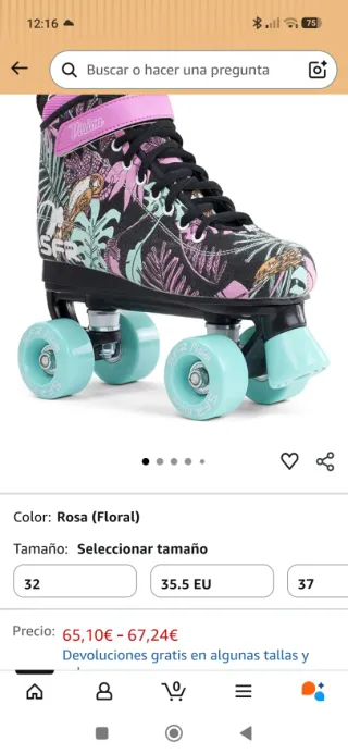 Patines unisex Vision