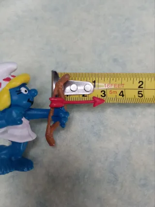 20156 Pitufina Cupido con Arco e Frecce