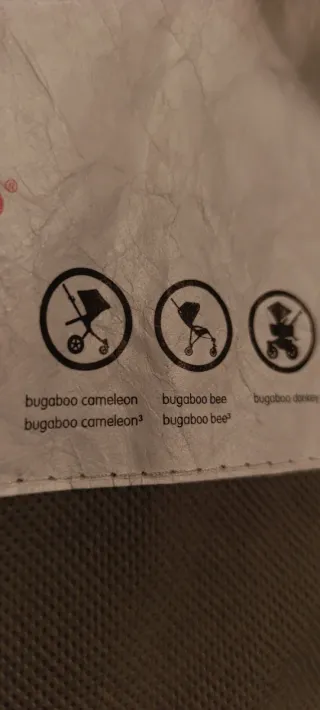 Saco Silla Bugaboo High Performance Artic Grey