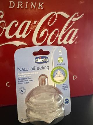 Chicco NaturalFeeling 4m+ Tetina Ajustable
