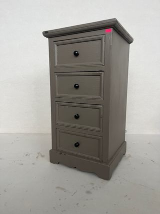 Cajonera beige/gris madera vintage oficina