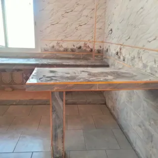 Albañilería y azulejos