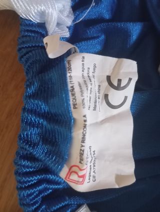 Disfraz Princesa Azul Talla 6-7