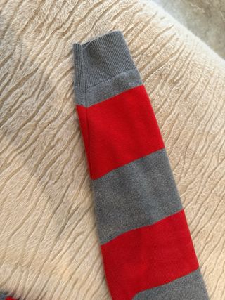 Camiseta Springfield Talla XL Roja y Gris