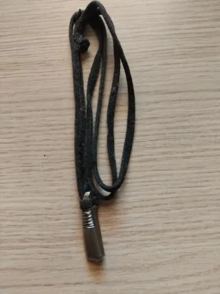 Colgante Hombre Breil Plata y Negro Nuevo