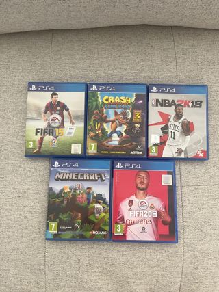Pack 5 Juegos PS4