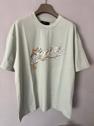 Camiseta Amiri Talla L Verde Menta