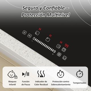 Placa Vitrocerámica Encastrable de 60 cm