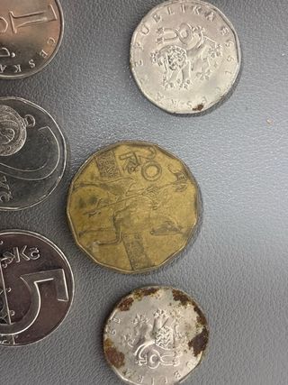 Lote Monedas República Checa Coronas
