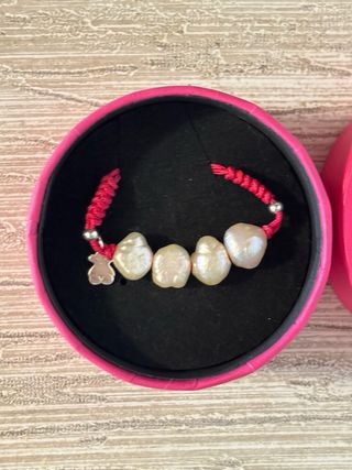 Pulsera Tous Plata y Perlas