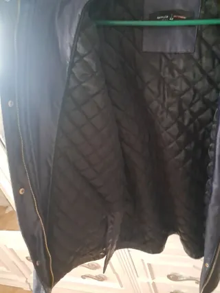 Chaquetón polipiel El Corte Inglés Negro