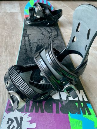 Tabla Snow K2 Worl Wide Weapon + Fijaciones 5150