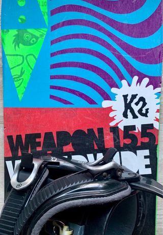 Tabla Snow K2 Worl Wide Weapon + Fijaciones 5150